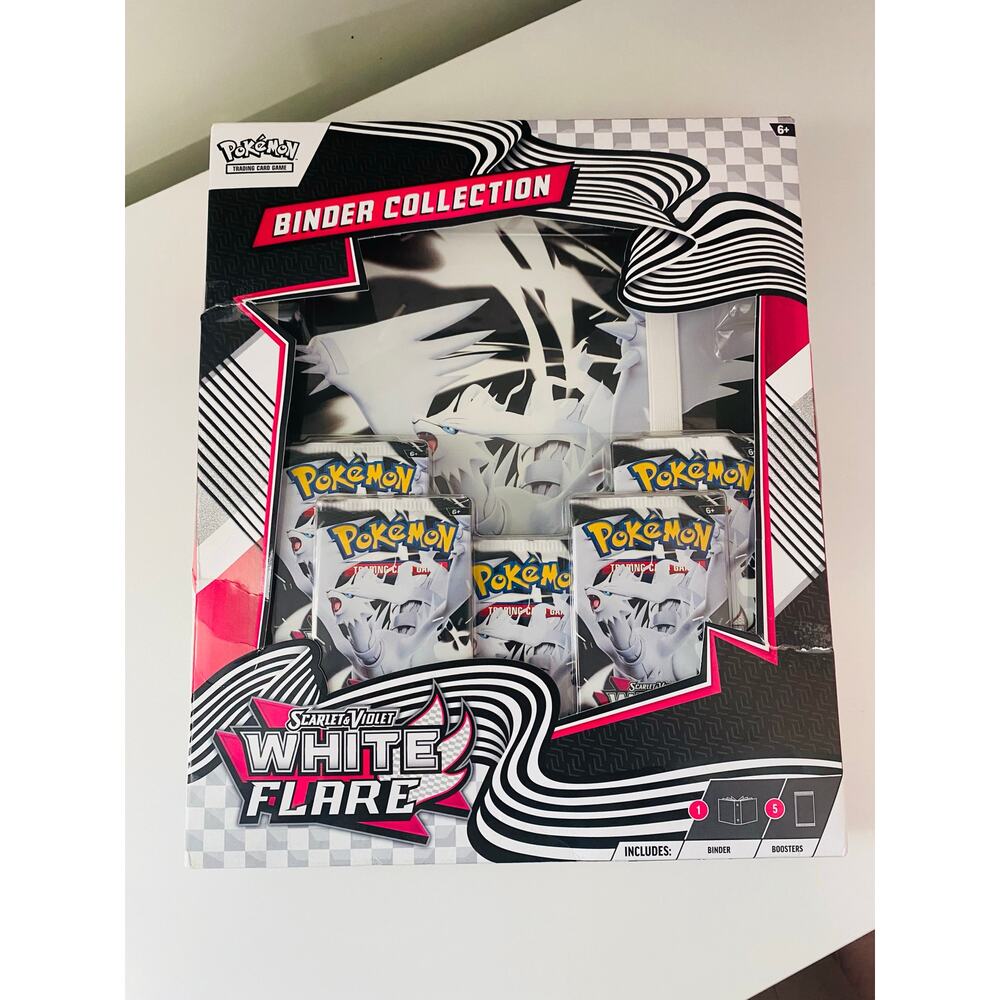 Pokemon TCG: Scarlet & Violet White Flare Binder Collection